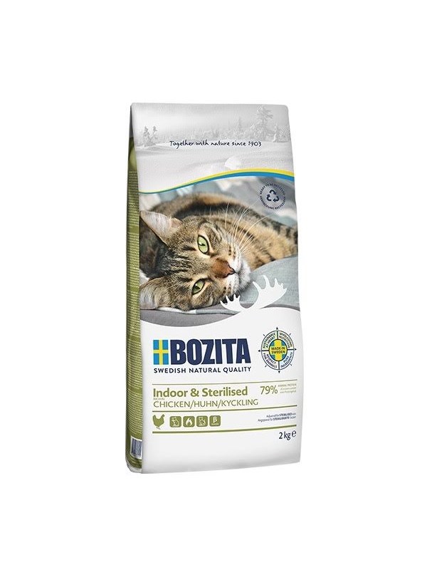 BOZITA Indoor & Sterilised Chicken 10kg