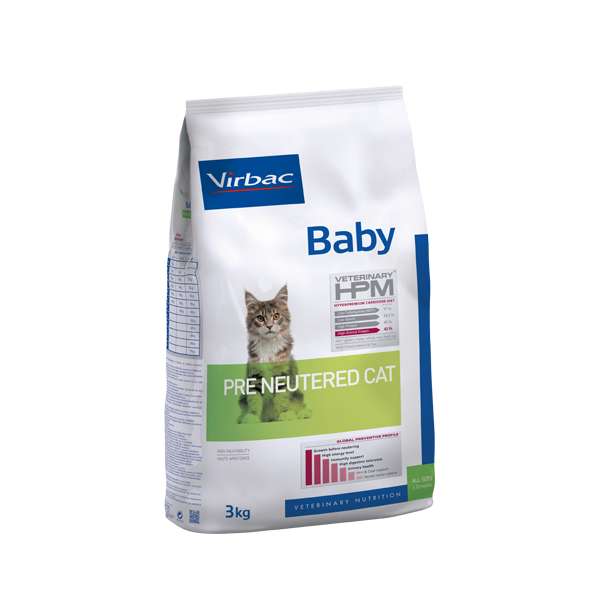 Virbac Cat Baby Pre Neutered 3 kg
