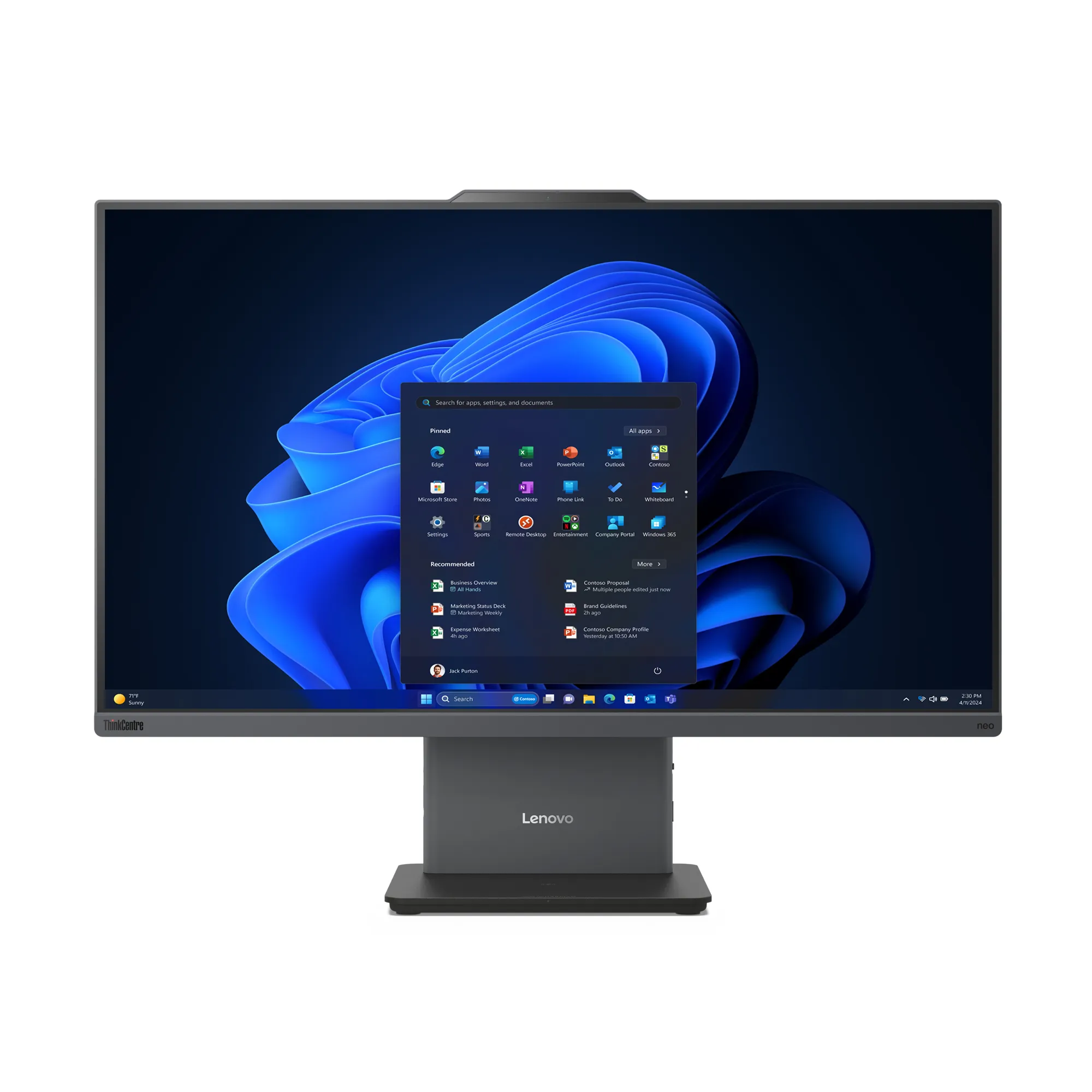 Lenovo ThinkCentre Neo 50a Gen 5 27" Core 7 240H