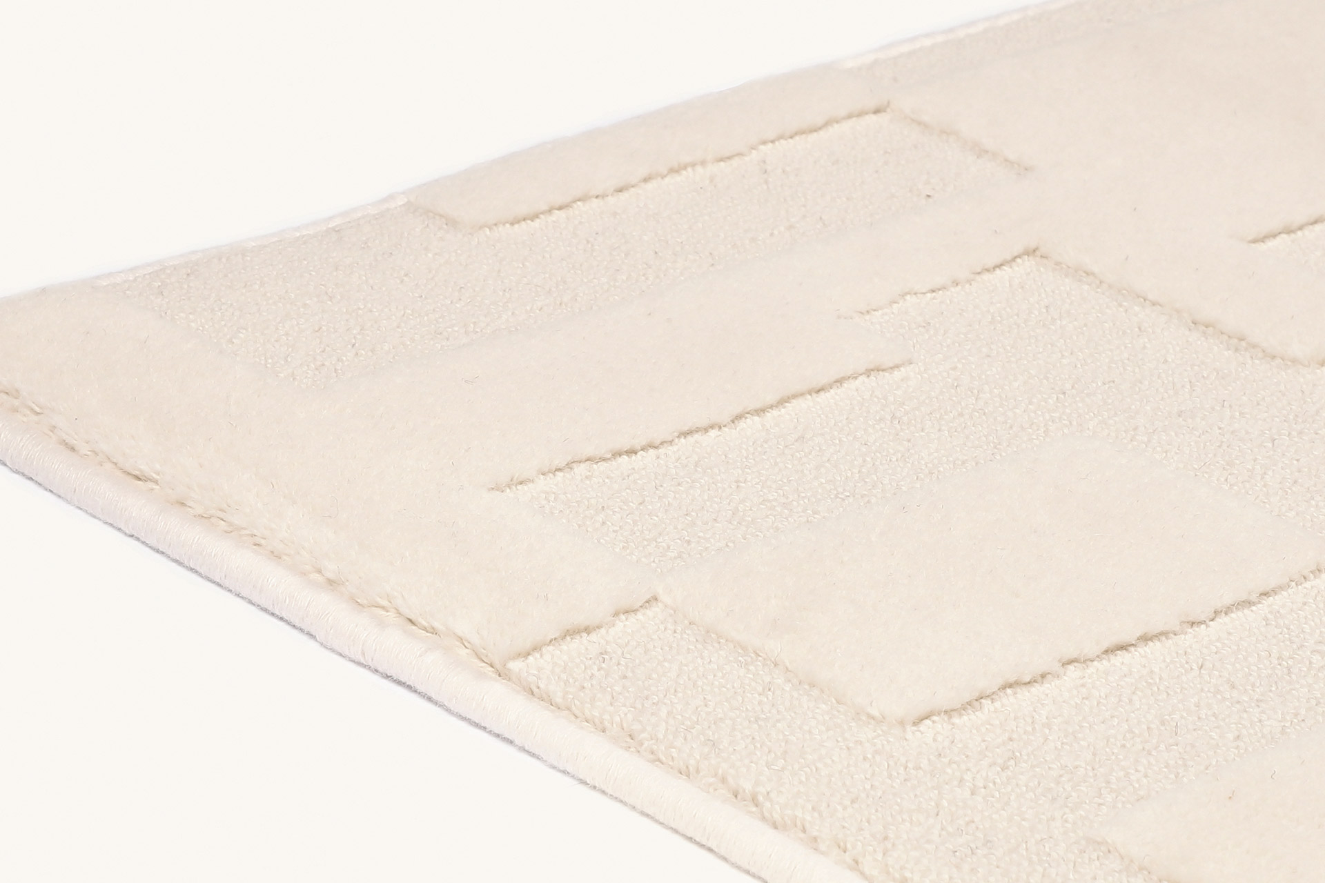 VM Carpet Domino villamatto, 200x300 cm, valkoinen